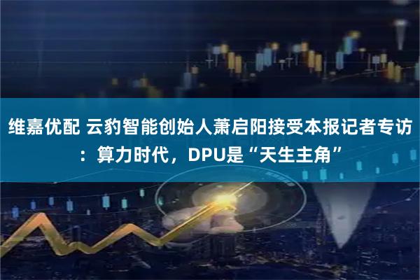 维嘉优配 云豹智能创始人萧启阳接受本报记者专访：算力时代，DPU是“天生主角”
